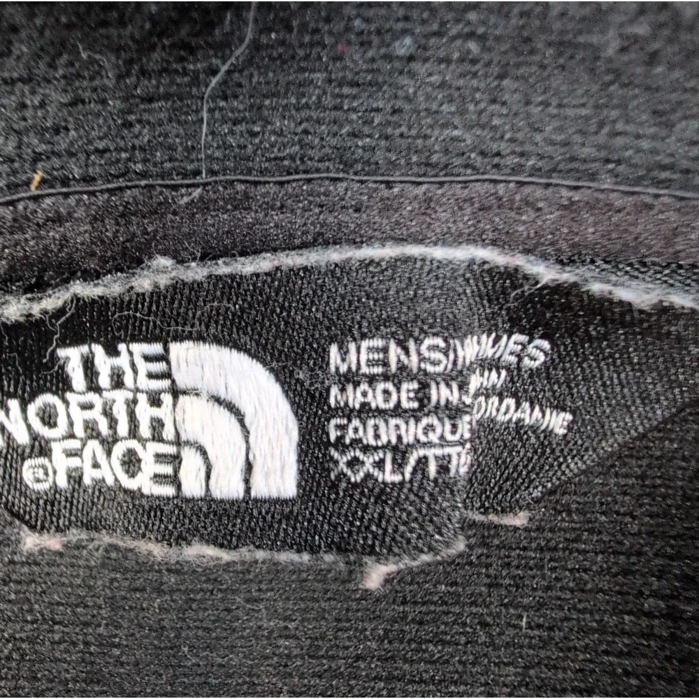 The North Face Sweatshirt Mens XXL Black Half Zip Outdoors Comfort Construction